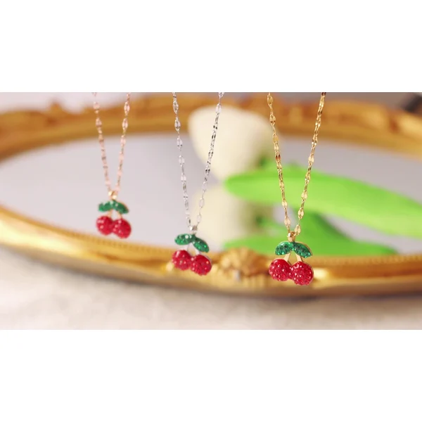 18K Gold Plated Enamel Jewelry Set Design