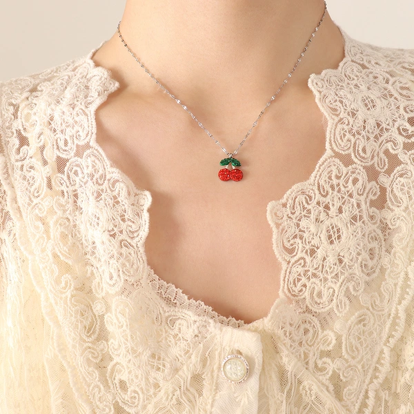 18K Gold Plated Enamel Jewelry Set Design