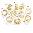 Fashion Jewelry Women Gold Ring