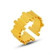 Gold Plated Women Fashion Jewelry Ring