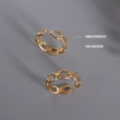Stainless Steel Jewelry Bony Hollow Ring Gold Chain Ring