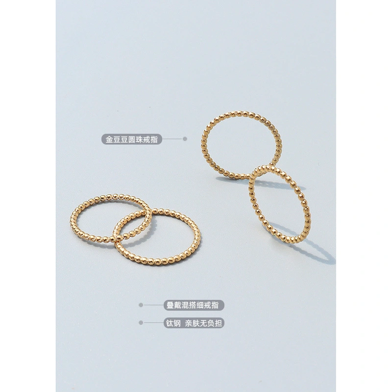 Stackable Stainless Steel Rings for Women