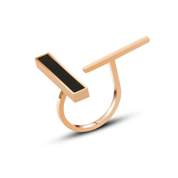 Rose Gold Color Women Jewelry Ring