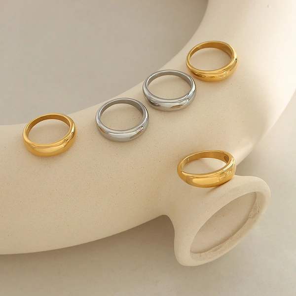 Fashion Jewelry Gold Urban Jewelry Ring