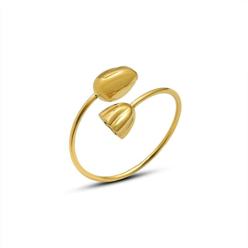 Gold Lotus Seeds Ring
