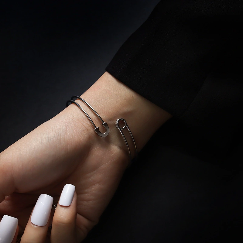 Gold Titanium Pin Ring