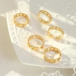 Gold Square Open Ring Band