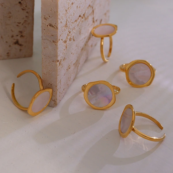 Stainless Steel Open Cuff Ring