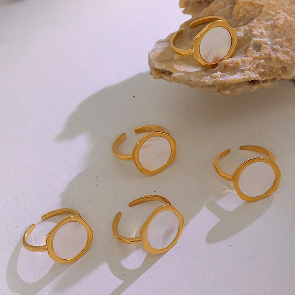 Stainless Steel Open Cuff Ring