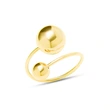 Fashion Jewelry Double Ball Ring