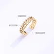 Cuban Ring and Beaded Ring Band for Women Jewelry