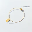 Stainless Steel Fashion Love Bangle Bracelet