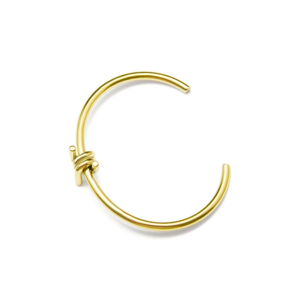 Fashion 18K Gold Plated Thorns Bangle Bracelet