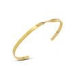 18K Gold Plated Trendy Women Bangle Bracelet