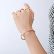 Stainless Steel Hollow Star Women Bangle Bracelet
