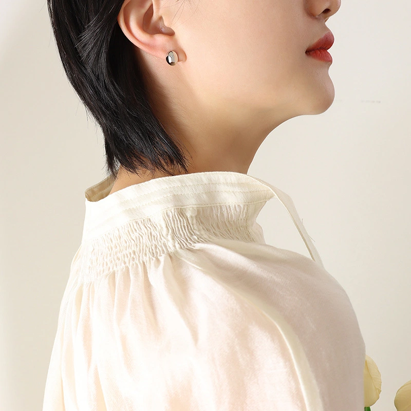 Gold Color Stainless Steel Fashion Jewelry Earrings