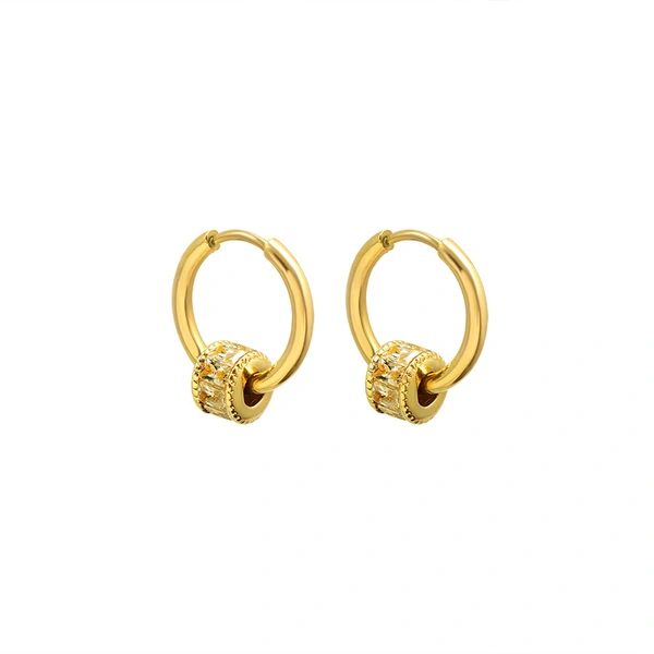 Stainless Steel Hoop Earrings Jewellery Wholesale Women