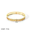 Gold Color Stainless Steel Fashion Women Bangle Bracelet