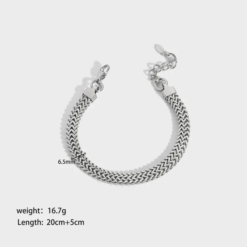 Stainless Steel Double Franco Chain Necklace and Bracelet