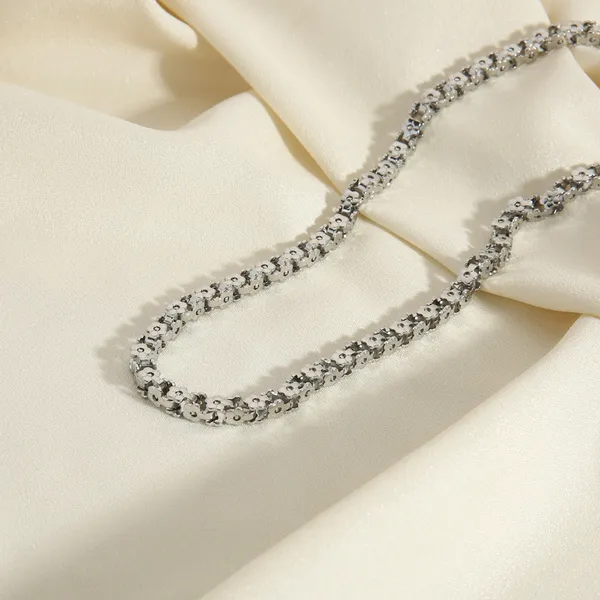 Stainless Steel Woven Chain Bracelet