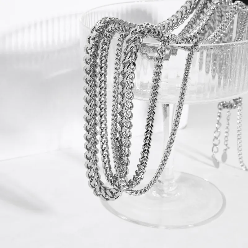 Stainless Steel Popular Franco Chain Necklace