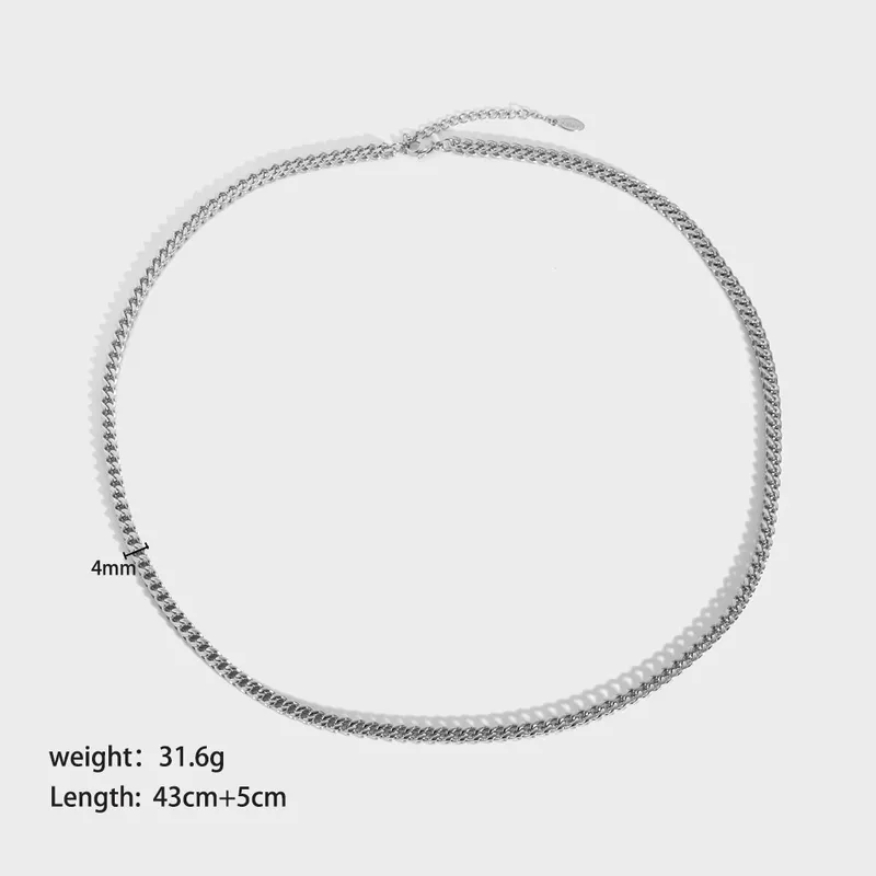 Stainless Steel Popular Franco Chain Necklace