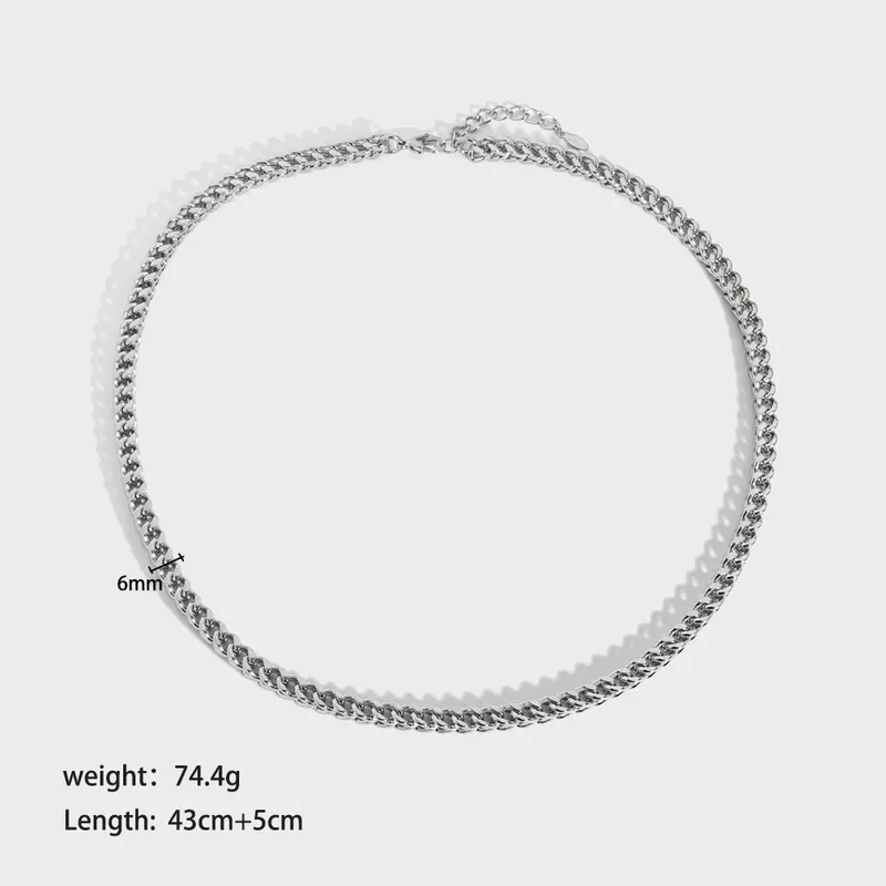 Stainless Steel Popular Franco Chain Necklace