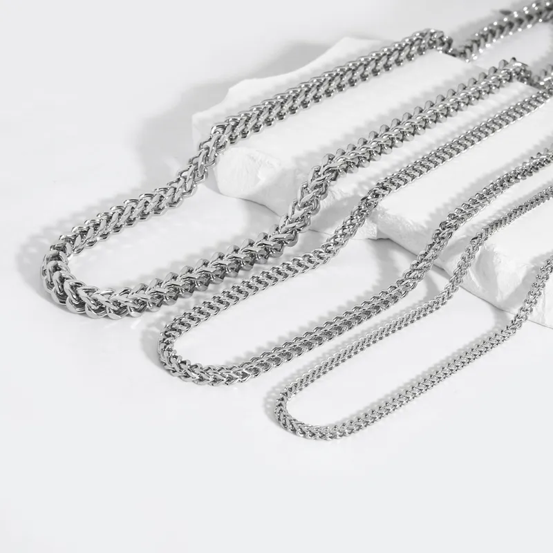 Stainless Steel Popular Franco Chain Necklace