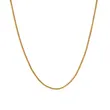 Women Jewelry Gold Plated Large Stainless Steel Box Necklace