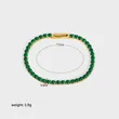 Hot Sales Stainless Steel Color CZ Women Bracelet