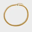 Gold Plated Stainless Steel Premium Cuban Chain Necklace
