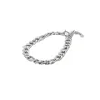 Stainless Steel Silver Color Figaro Anklets