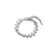 Stainless Steel Bobble Bead Women Bracelet