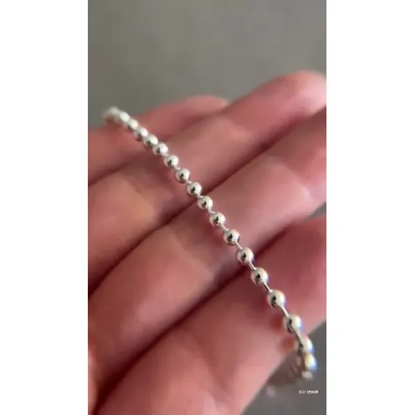 Stainless Steel Bobble Bead Women Bracelet