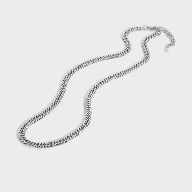 18K Gold Plated Stainless Steel Cuban Chain Necklace