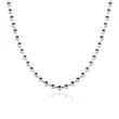 6mm Stainless Steel Fashion Bubble Bead Chain Necklace