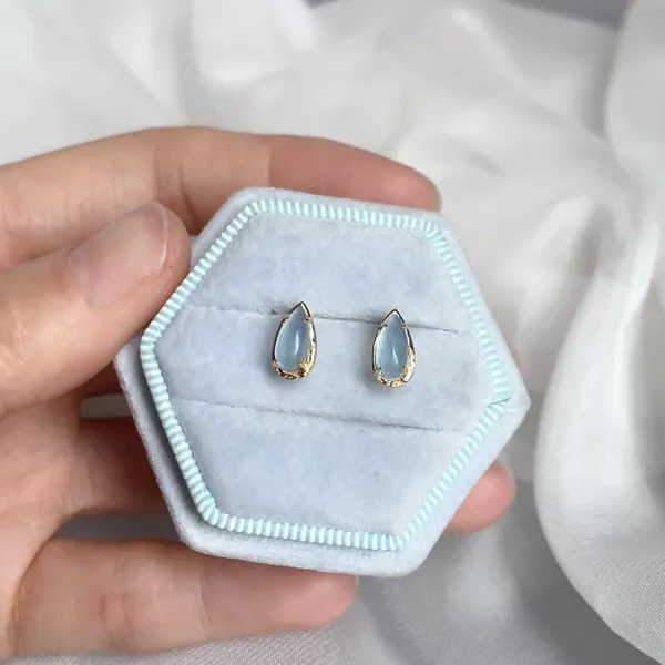 High Quality Stainless Steel Jewelry Necklace Color Stone Setting