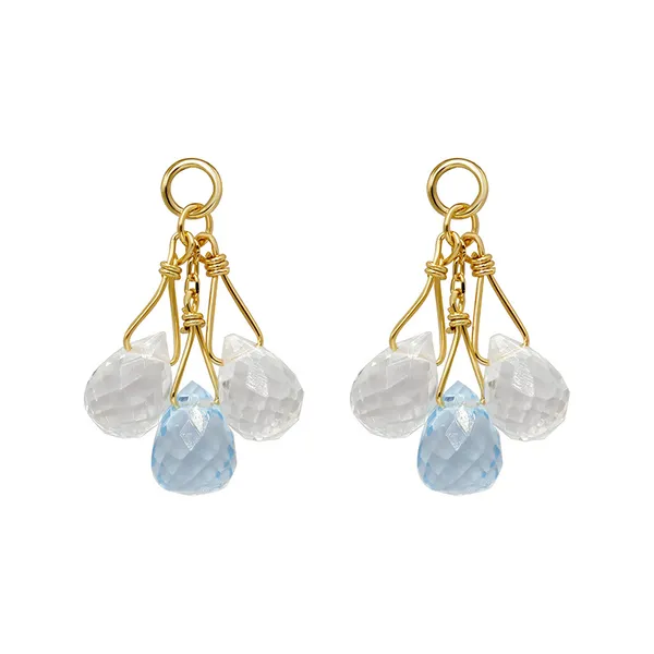 High Quality Stainless Steel Jewelry Necklace Color Stone Setting