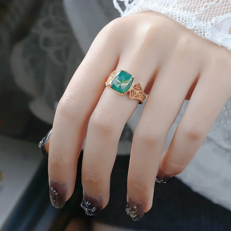 High Quality Stainless Steel Jewelry Necklace Color Stone Setting