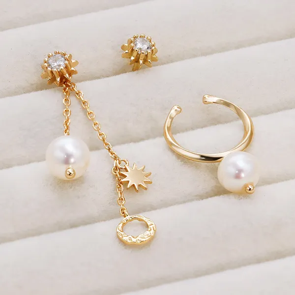 High Quality Stainless Steel Jewelry Necklace Color Stone Setting