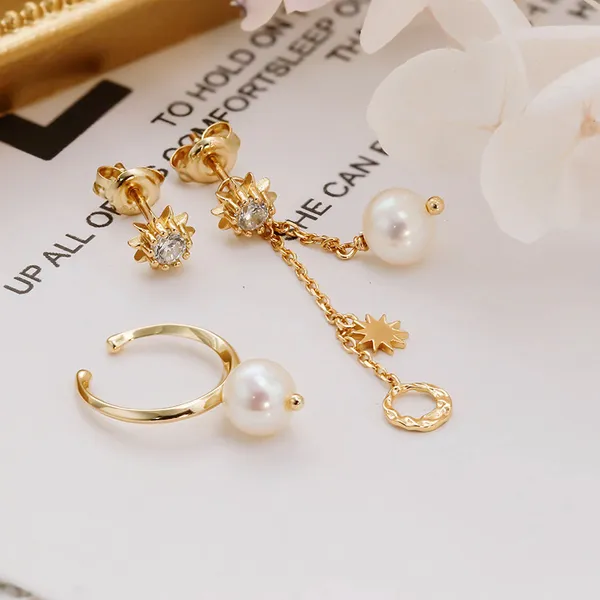 High Quality Stainless Steel Jewelry Necklace Color Stone Setting