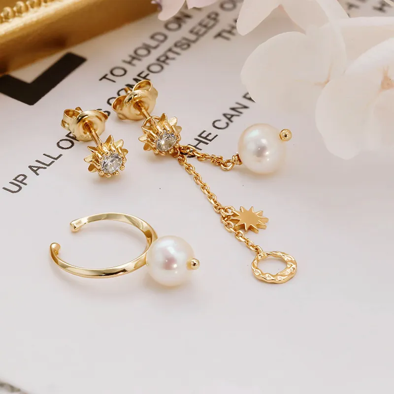 High Quality Stainless Steel Jewelry Necklace Color Stone Setting