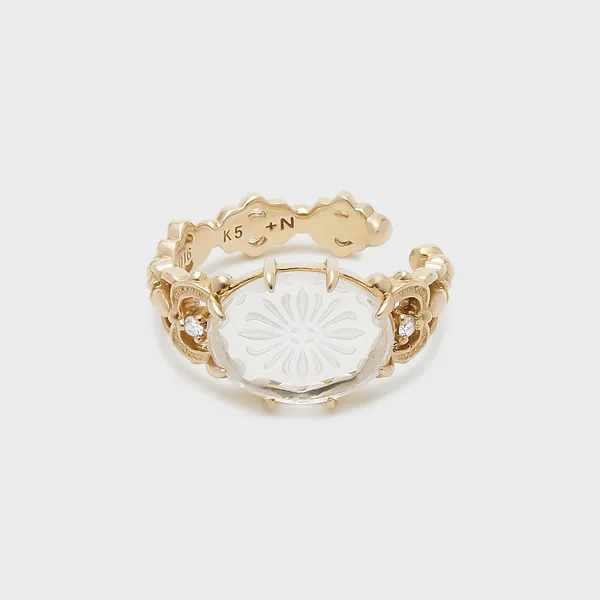 High Quality Stainless Steel Jewelry Necklace Color Stone Setting