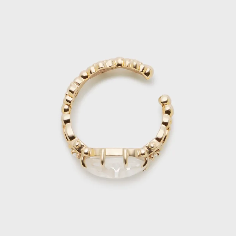 High Quality Stainless Steel Jewelry Necklace Color Stone Setting