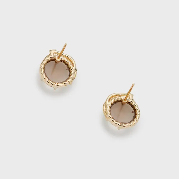 High Quality Stainless Steel Jewelry Necklace Color Stone Setting