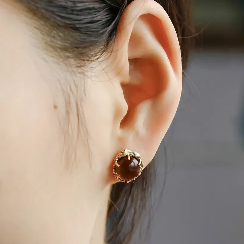 High Quality Stainless Steel Jewelry Necklace Color Stone Setting