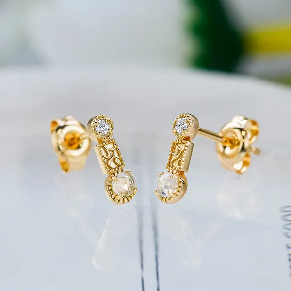 High Quality Stainless Steel Jewelry Necklace Color Stone Setting