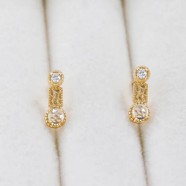 High Quality Stainless Steel Jewelry Necklace Color Stone Setting