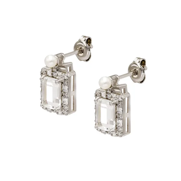 High Quality Stainless Steel Jewelry Necklace Color Stone Setting