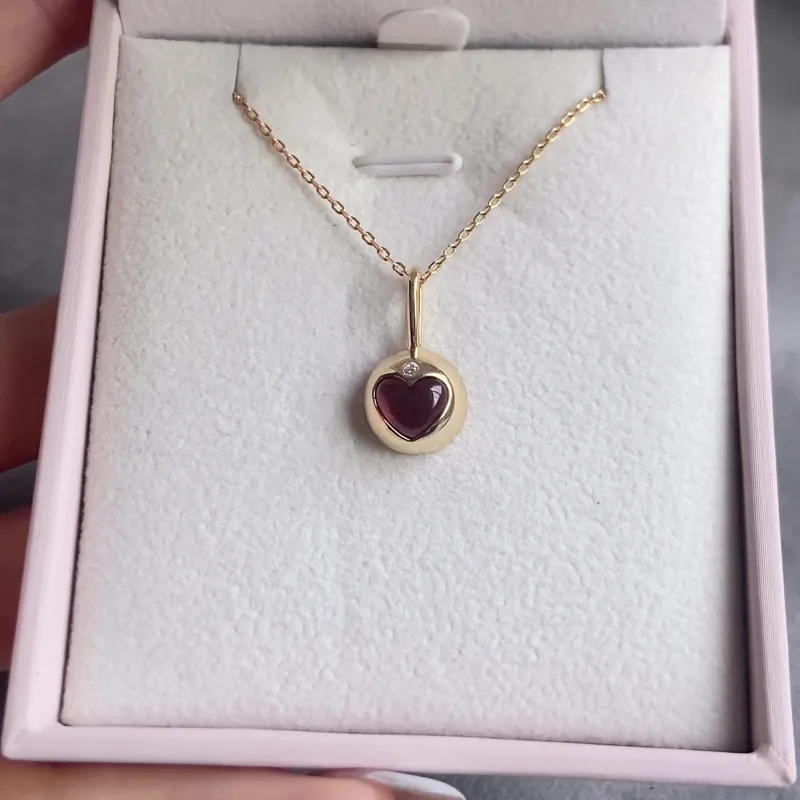 High Quality Stainless Steel Jewelry Necklace Color Stone Setting